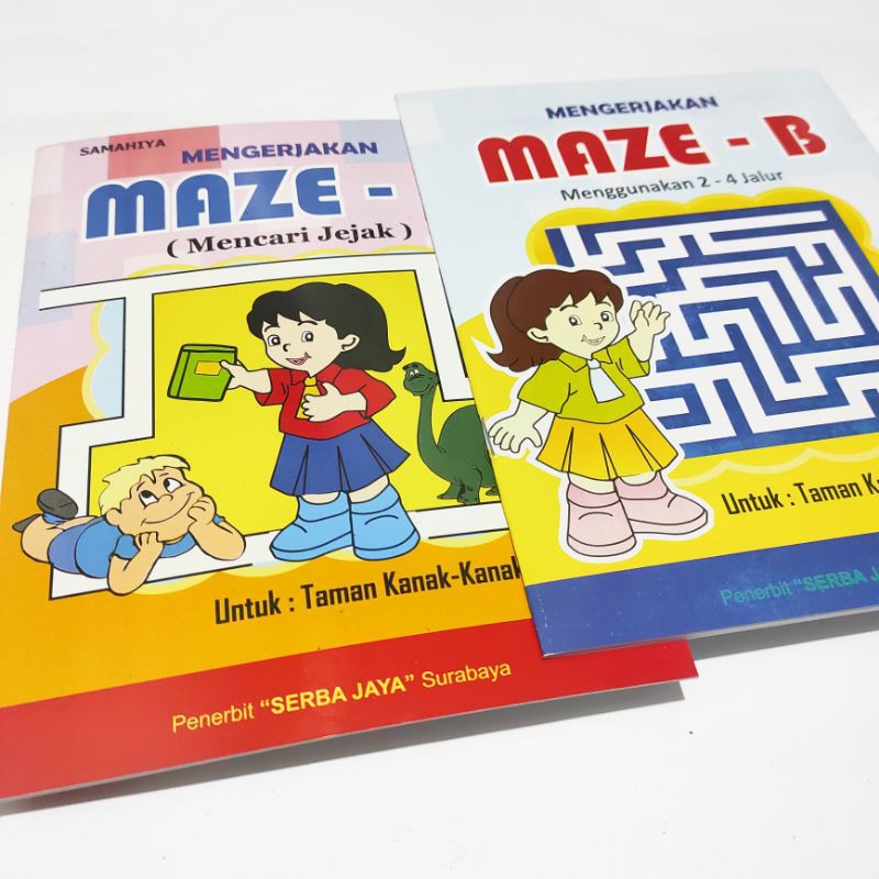 Jual Buku Paud Tk Mencari Jejak MAZE | Shopee Indonesia