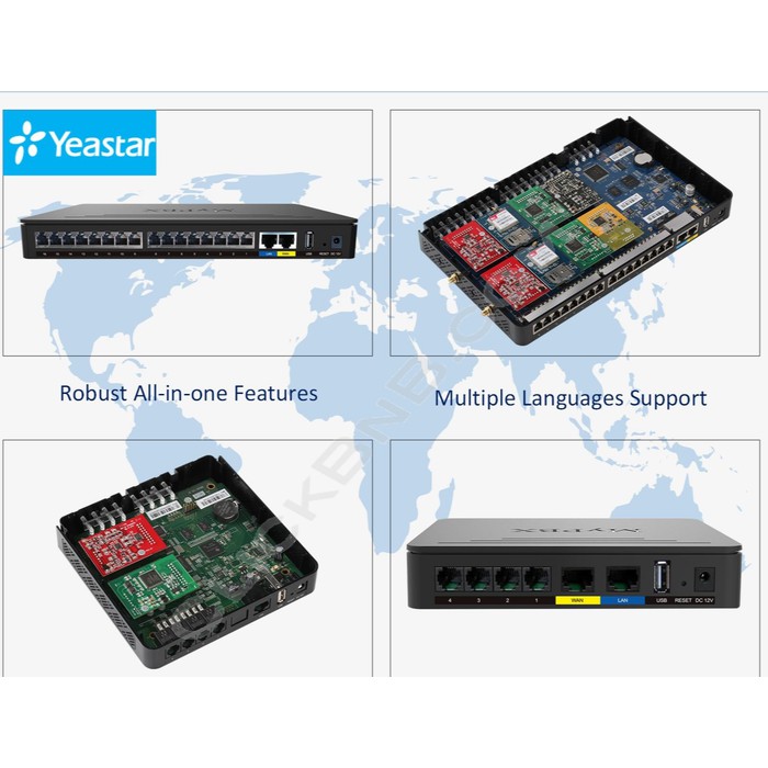 Jual Yeastar O2 Module (2 FXO Ports for 2 PSTN line) | Shopee Indonesia