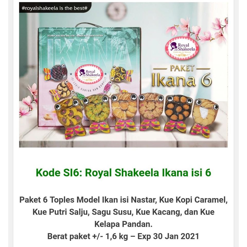 Jual ROYAL SHAKEELA IKANA | Shopee Indonesia