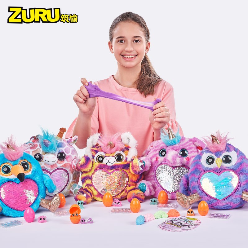 ZURU RAINBOCORNS 9215G Wild Heart Surprise Series 3, Tigercorn