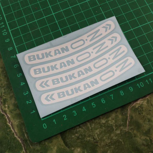 Jual Sticker velg bukan OZ racing | Shopee Indonesia