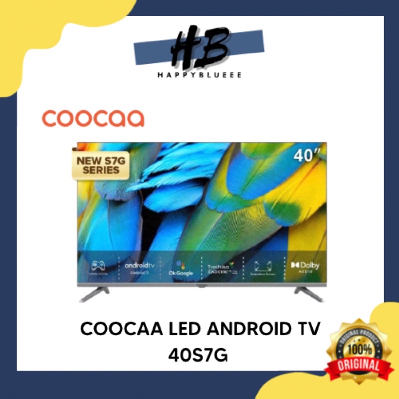 Jual Coocaa Led Tv 40 Inch Android 11 Digital Tv 40s7g Shopee Indonesia