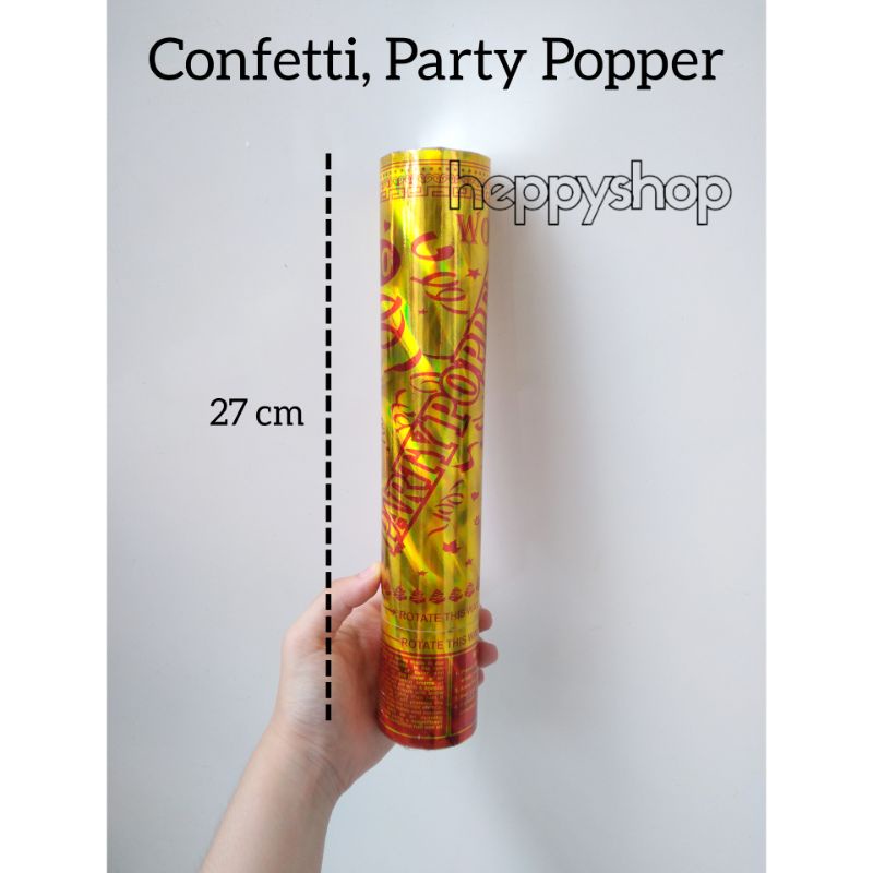 Jual Confetti, Party Popper, Confeti, Confety | Shopee Indonesia