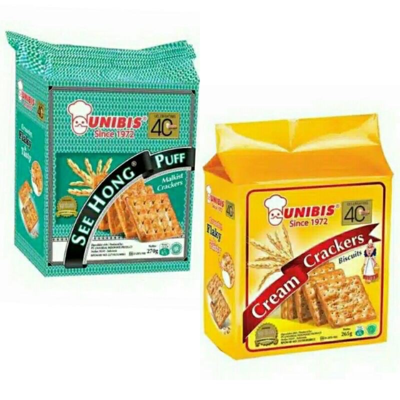 Jual roti kering unibis see hong puff | Shopee Indonesia