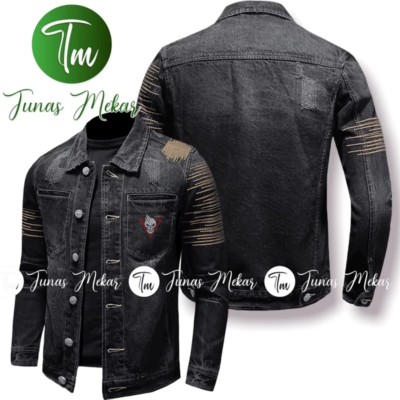 Jaket Jeans Bomber