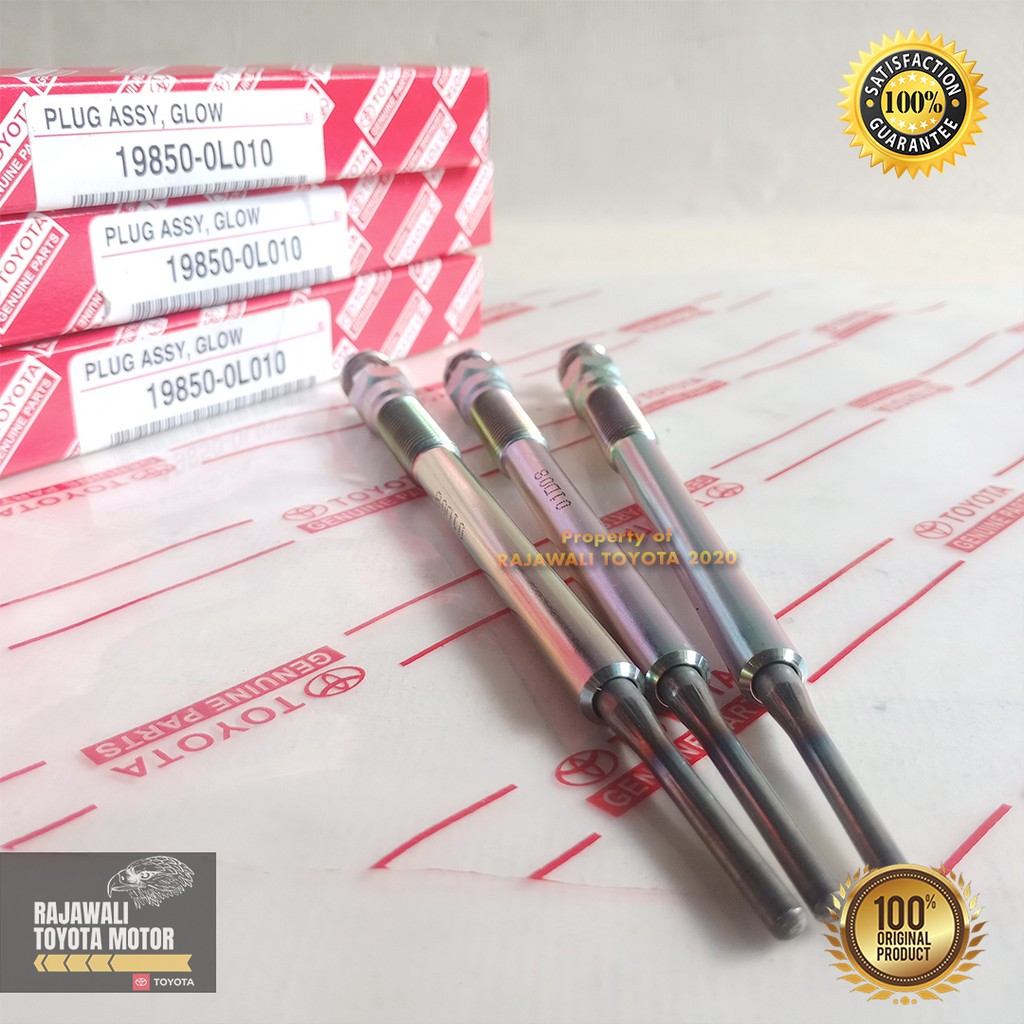 Jual Pemanas Busi, Glow Plug Fortuner, Innova, Hilux & Hiace 2005-2016 ...