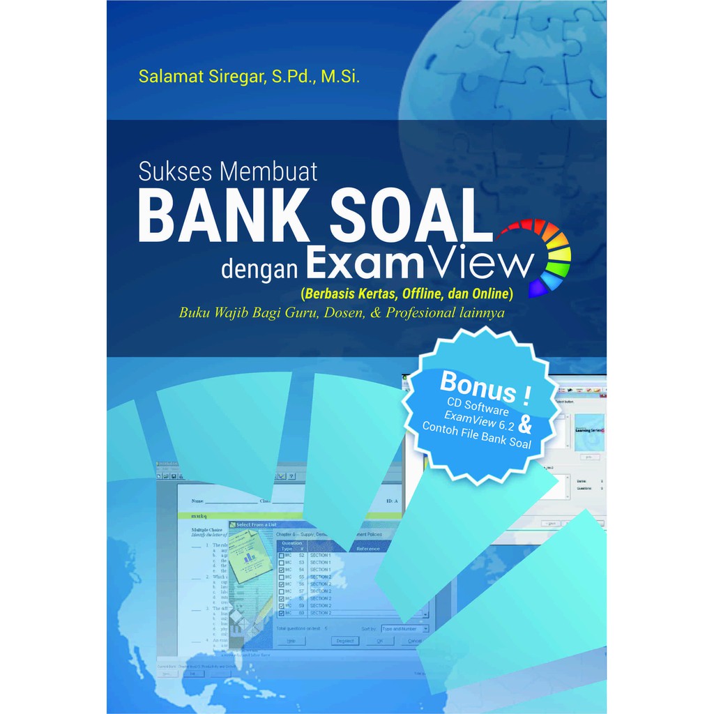 Jual Buku Sukses Membuat Bank Soal Dengan Examview Berbasis Kertas