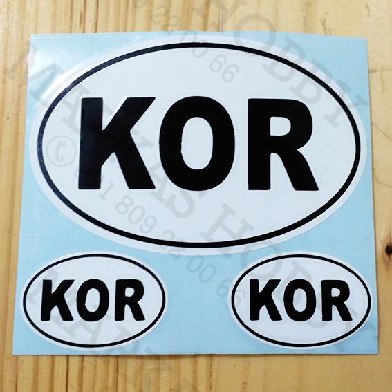 Jual Stiker / Sticker Initial Regional KOR | Shopee Indonesia
