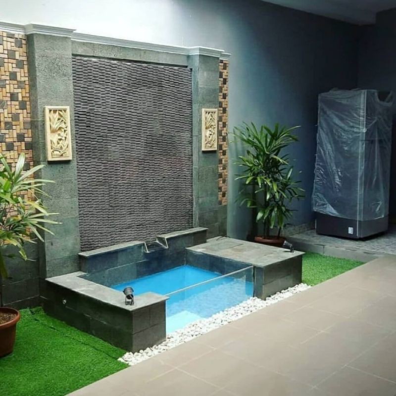 Jual kolam minimalis kaca - kolam ikan - kolam koi | Shopee Indonesia