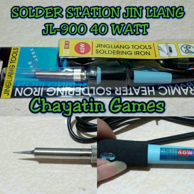 Jual SOLDER STATION JIN LIANG TYPE JL-900 40 WATT (LANCIP) | Shopee ...