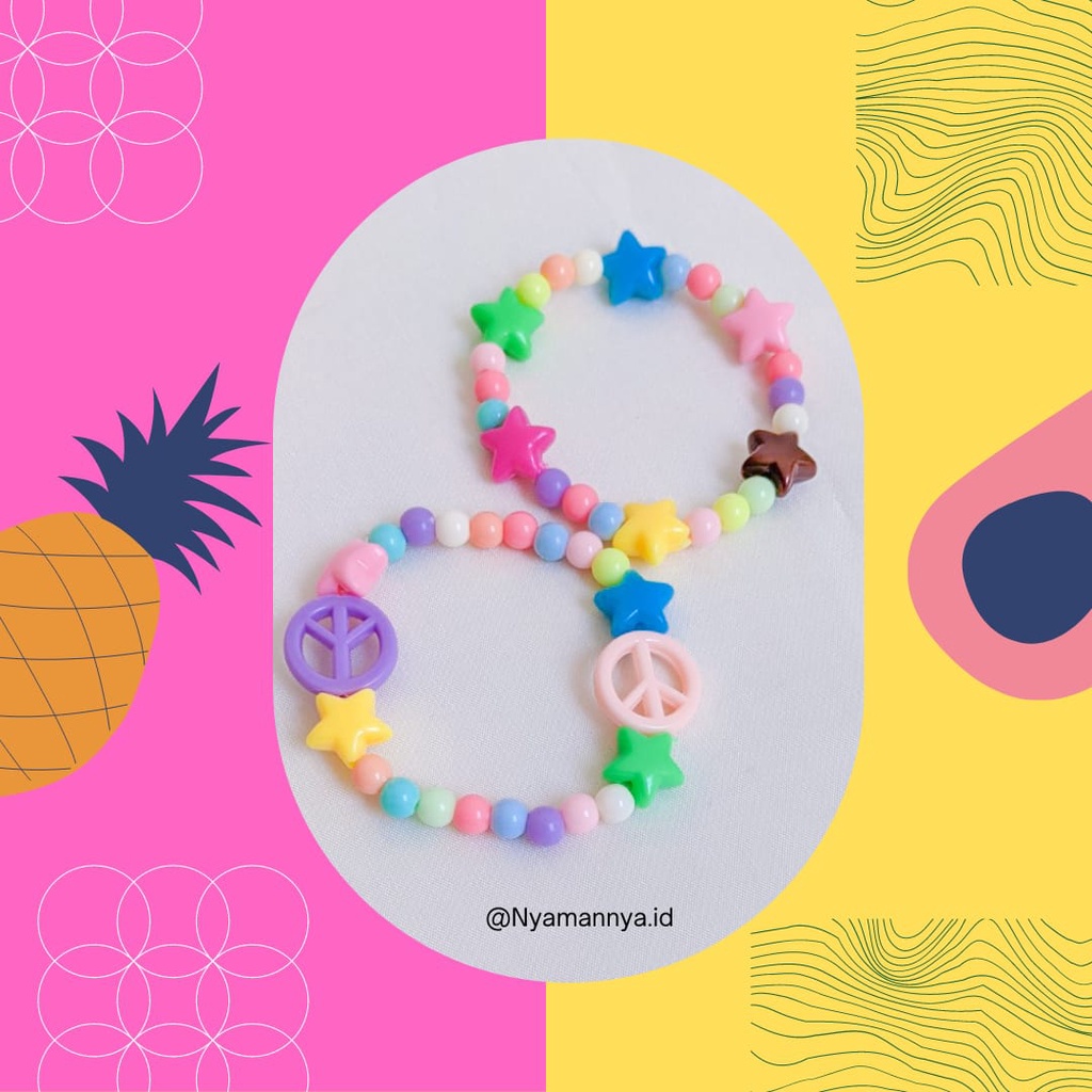 Jual Gelang Anak Manik Monte Mutiara Bayi Balita Starkid Series ...