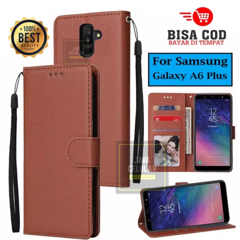 Samsung A6+ Samsung Galaxy A6 Plus Original Flip Cover NEW FLIP