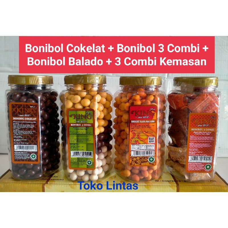 Jual Aneka Cokelat Bonibol Dking 1 Dus Isi 4 Toples Shopee Indonesia 7104