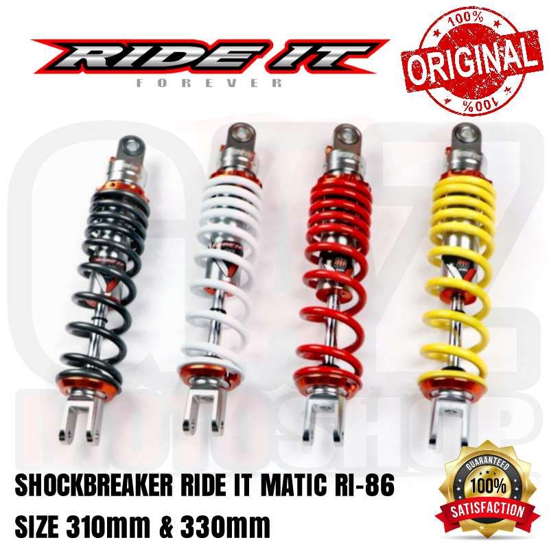 Jual Shockbreaker Matic Ride It Matic 86 Series 310mm 330mm Shock Skok ...