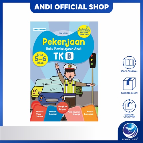 Jual Penerbit Andi - Pekerjaan, Buku Pembelajaran Anak TK-B, Usia 5-6 ...