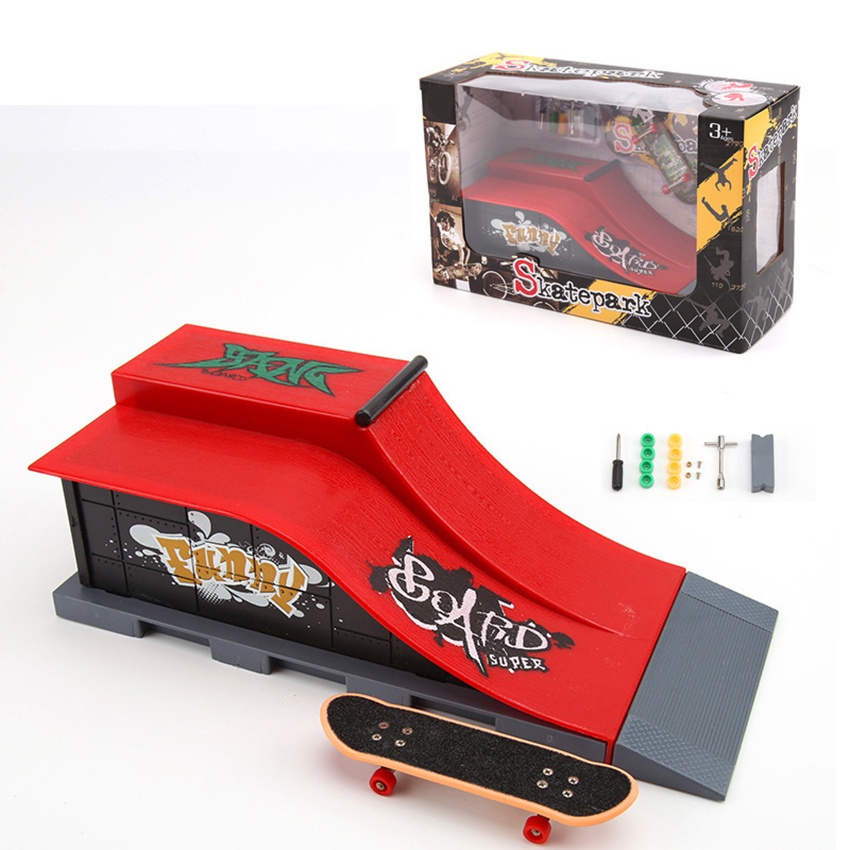Jual Arena Skateboard Jari SkatePark Ramp Park Fingerboard Mainan