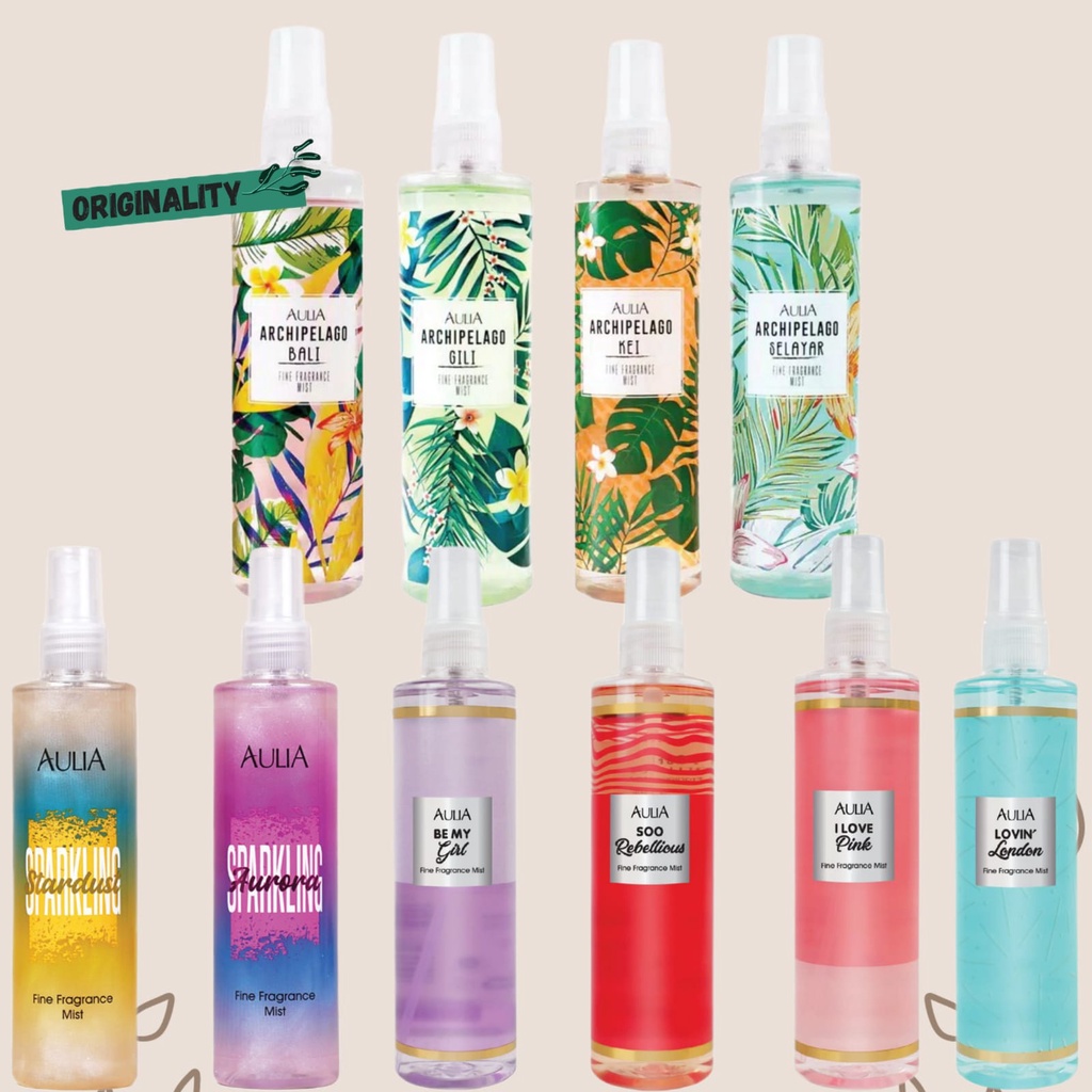 Jual [ originality ] AULIA ARCHIPELAGO SERIES / FINE FRAGRANCE MIST
