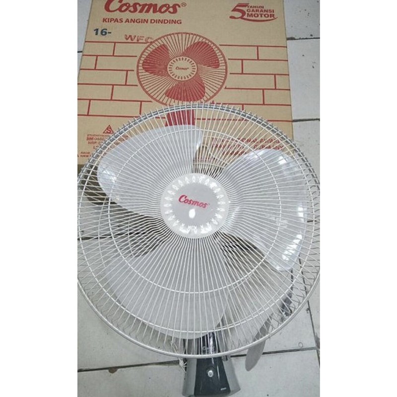 Jual [COD READY] COSMOS / HYPERLITE WALL FAN / KIPAS ANGIN DINDING ...