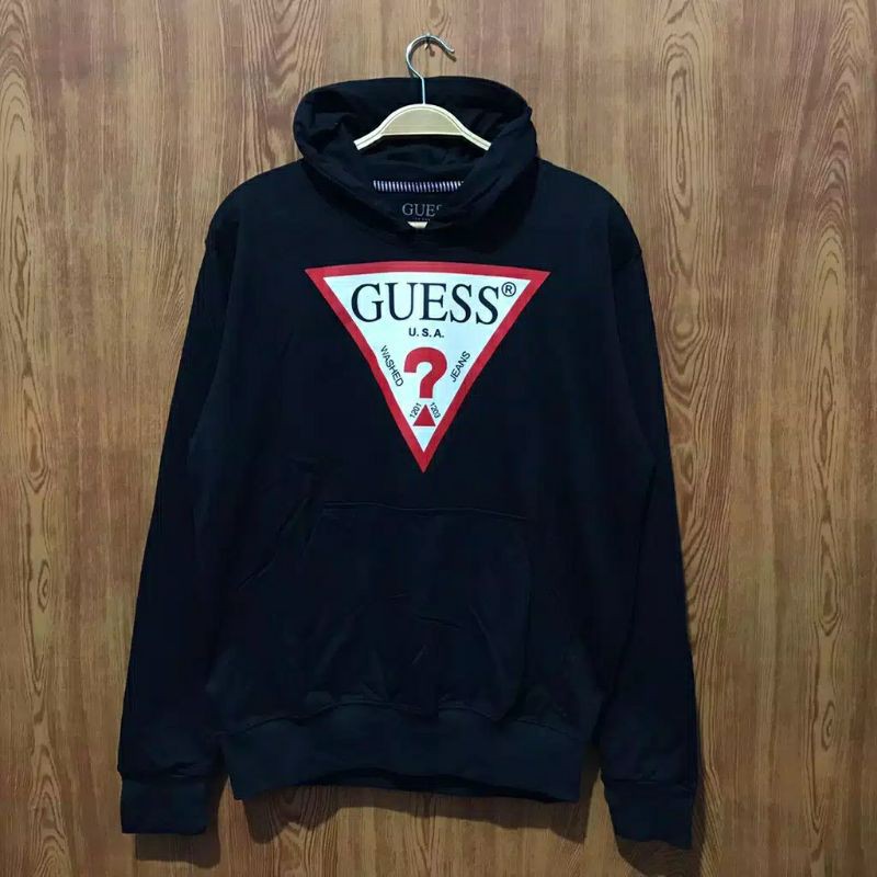 BAYAR DI TEMPAT HOODIE GUESS COWOK CEWEK ALL SIZE MLXL XXL