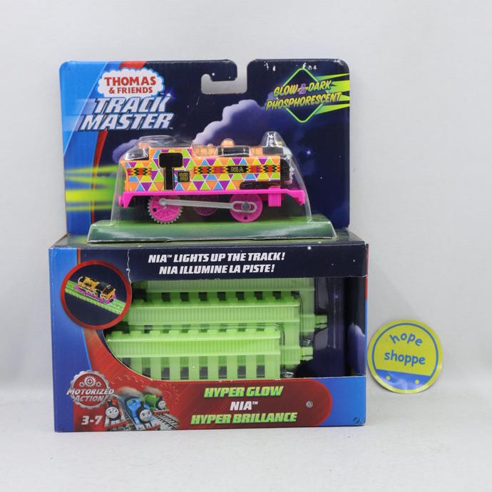 Jual Thomas and Friends Track Master Nia Hyper Glow in Dark Motorized ...