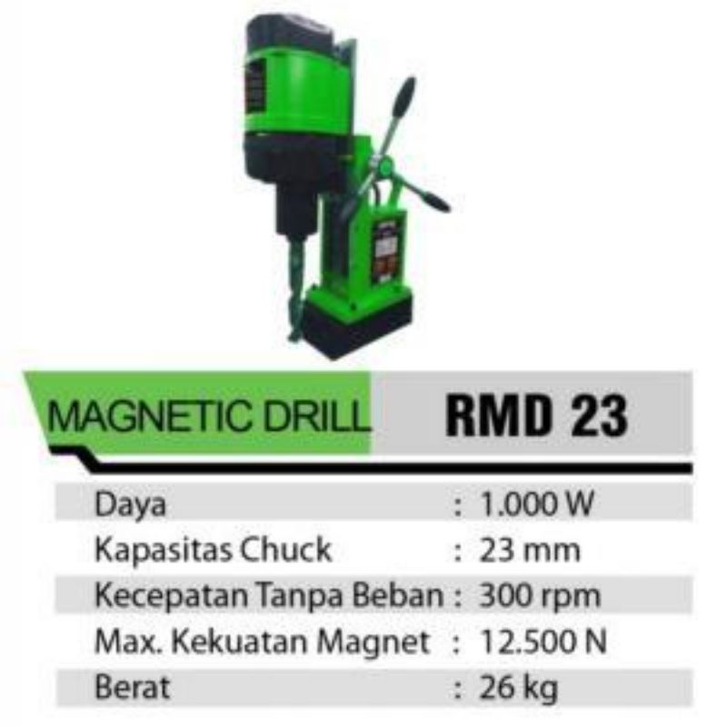 Jual RYU bor magnet RMD 23 / magnet drill ryu 23mm | Shopee Indonesia
