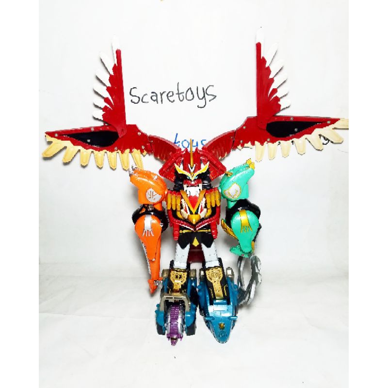 ROBOT SENTAI BANDAI DX GAO KING GAORANGER POWER RANGERS WILD FORCE