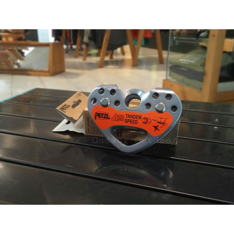 High Speed Carriage Pulley PETZL Tandem Speed Double Pulley - For Rope ...
