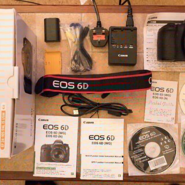Jual Kamera Canon Eos 6D ,New Box Free Lens | Shopee Indonesia