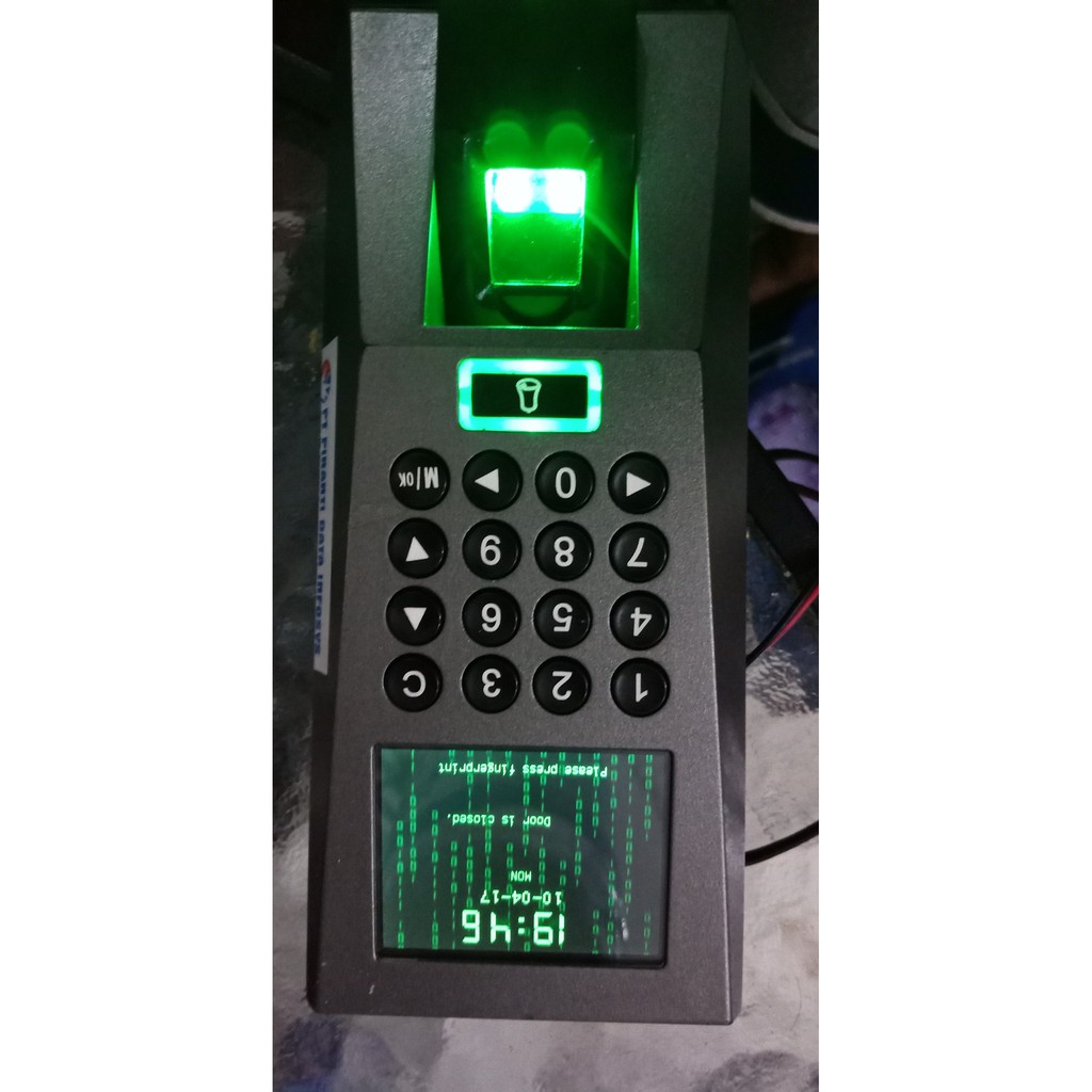 Jual Mesin Fingerprint Access Control Door Access Sidik Jari Standalone ...