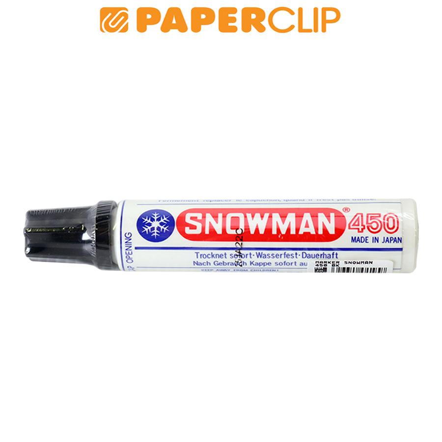 MARKER SNOWMAN 450 PERMANENT BLACK