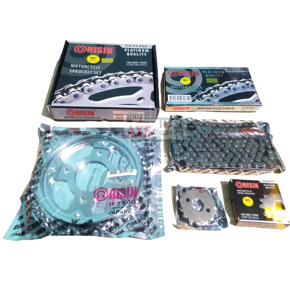 Jual PAKET GEAR SET ORISIN MODEL CBR150R LED / CB150R LED BAJA PLATINUM