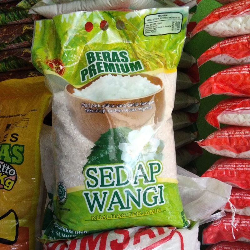 Jual Beras Premium Sedap Wangi 5kg Shopee Indonesia 4647