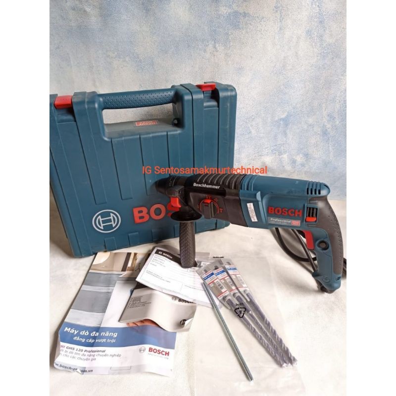 Jual BOSCH GBH 2-26 DRE Mesin Bor Rotary Hammer Drill Bobok Beton 26mm ...