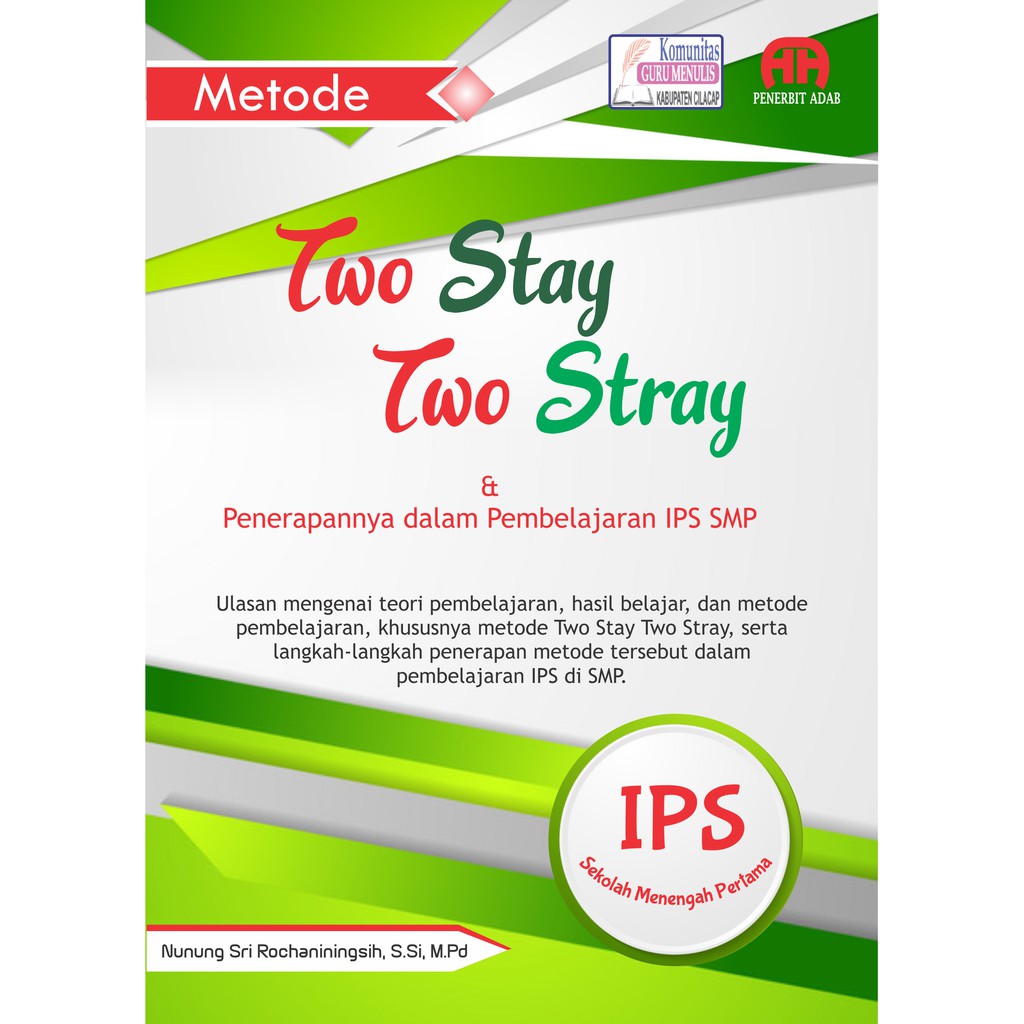 Jual Metode Two Stay Two Stray dan Penerapannya dalam Pembelajaran IPS ...