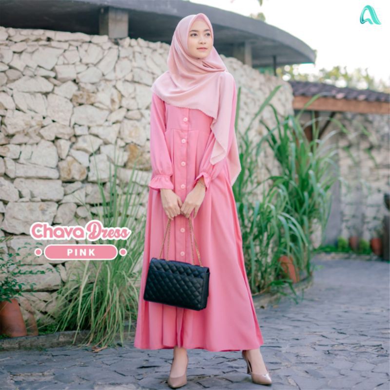 Jual Afas Chafa Dress Original Afas Hijab | Shopee Indonesia