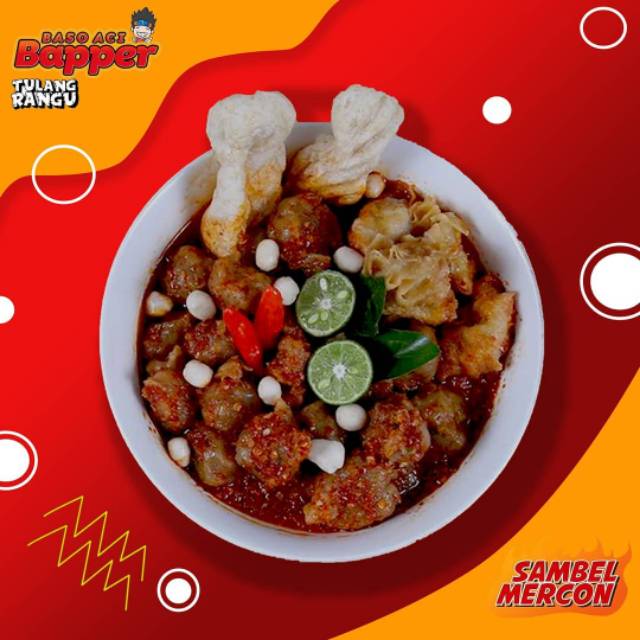 Jual Bakso Bapper Tulang Rangu Sambal Mercon Shopee Indonesia