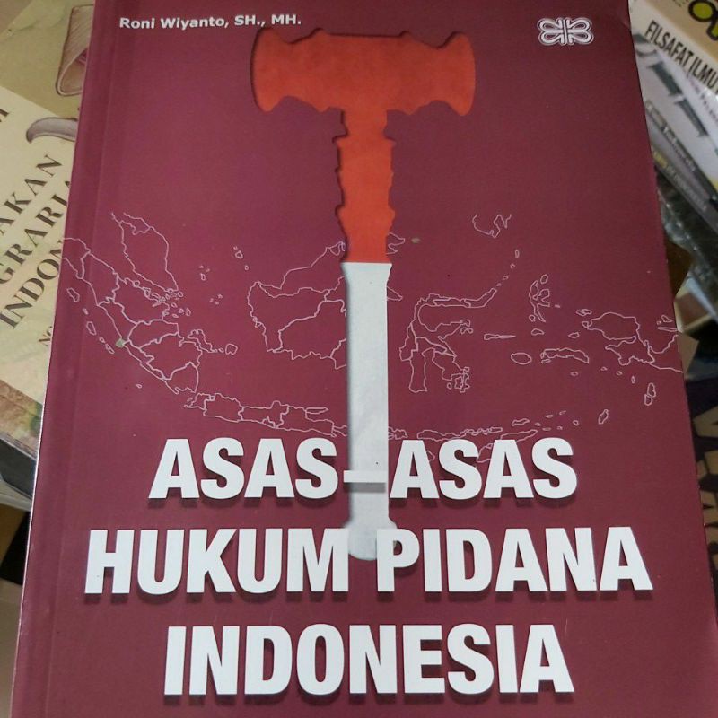 Jual JUAL BUKU ASAS ASAS HUKUM PIDANA INDONESIA RONI WIYANTO | Shopee ...