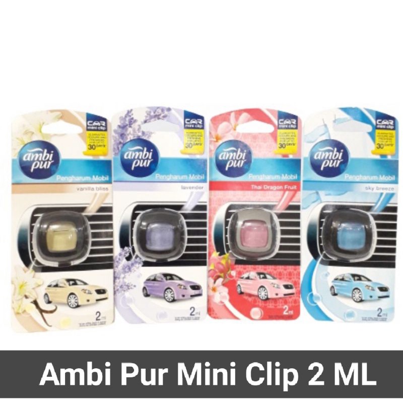 Jual Ambi Pur Mini Vent clip Pengharum Mobil Lavender/Thai Dragon Fruit