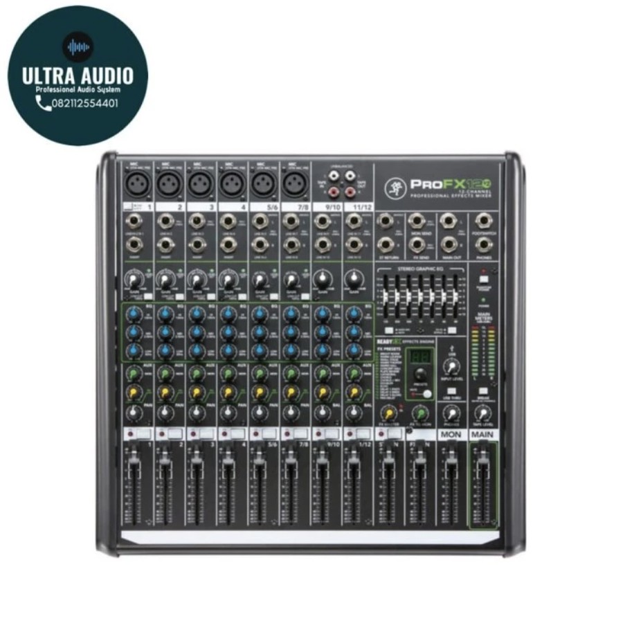 Jual MACKIE PROFX12V2 / PRO FX 12 V2 12 Channel Mixer with Built-In FX ...