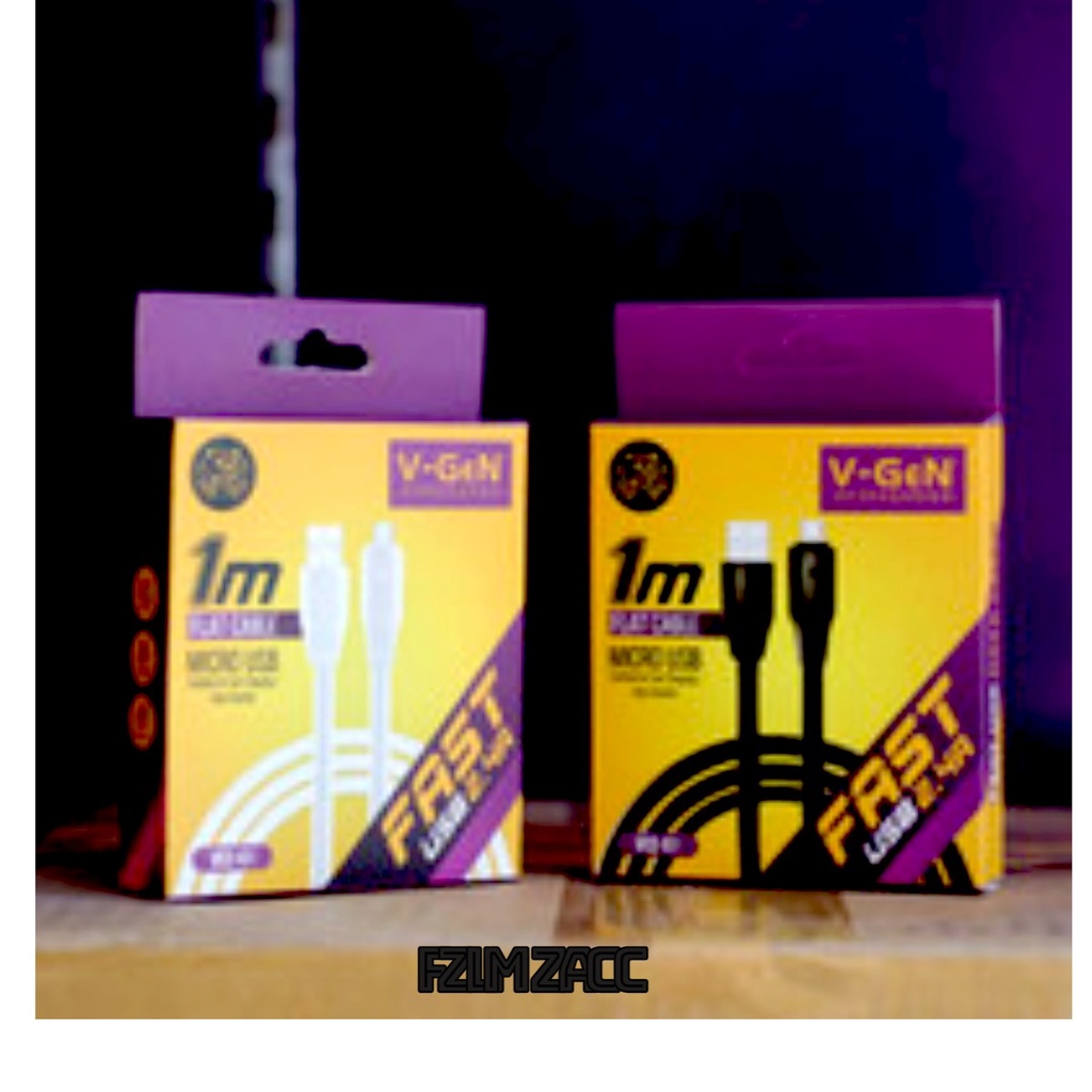 Jual Kabel Cas Dan Data Vgen VCS01 Micro 2.4A Quick Charger VCS 01 ...