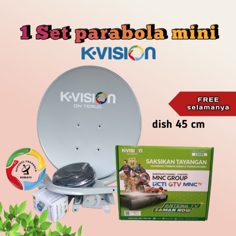 Jual Parabola mini k vision | Shopee Indonesia