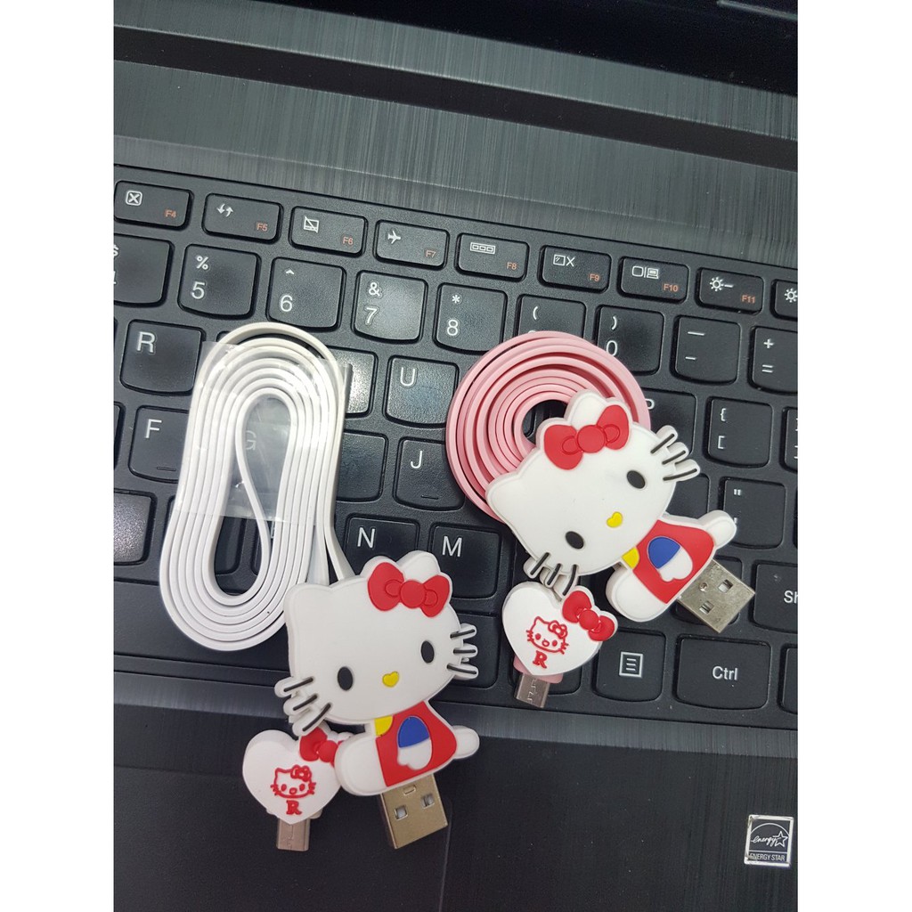Jual Kabel Data Atau Charger Karakter Hello Kitty Micro Usb Android ...