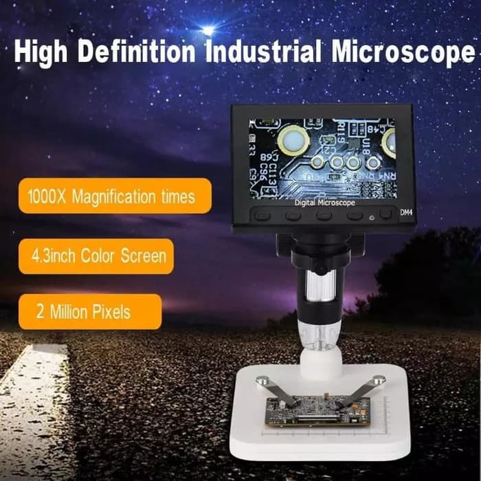 Jual Microscope Mikroskop Digital Pembesaran 1000X Dengan Layar LCD ...