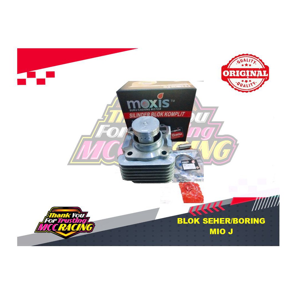 Jual BLOK SEHER MIO J-SOUL GT-X RIDE-FINO BORING MIO J CYLINDER BLOK ...