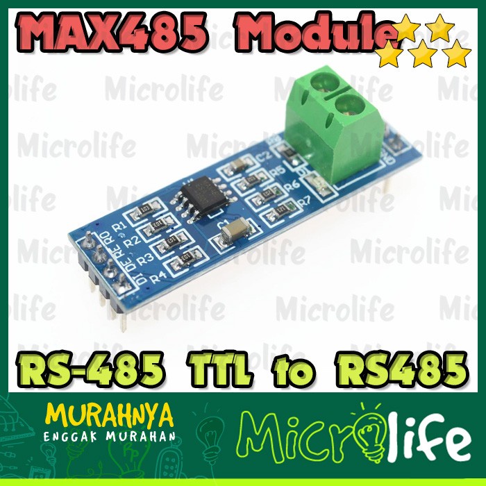 Jual Fev1J Max485 Module Rs-485 Ttl To Rs485 Converter Module Arduino ...