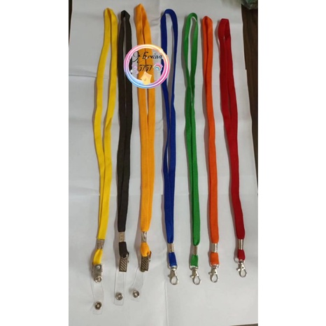 Jual tali id card 1cm / tali gantungan id card / tali id card sepatu