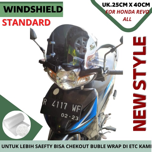 Jual Windshield Motor Revo Fi Revo Revo Fit Revo Abs model Rayben ...