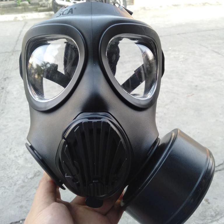 Jual K3 Gas Mask Sancheong Masker Gas Respirator Gas Masker dengan ...