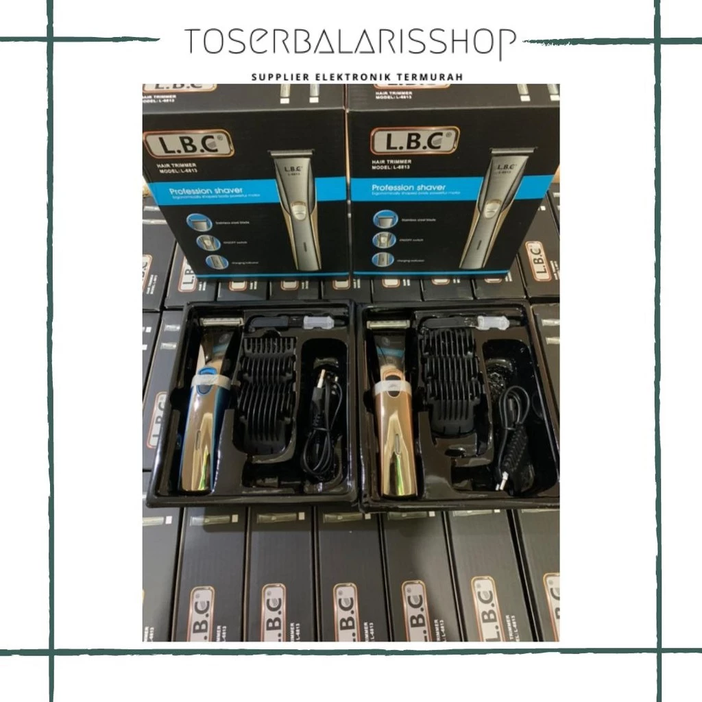 LBC HAIR TRIMMER MODEL L-6813 / CUKURAN RAMBUT | AutoStock