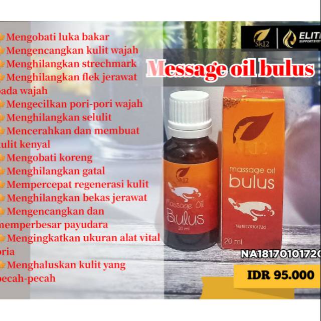 Jual MESSAGE OIL BULUS | Shopee Indonesia